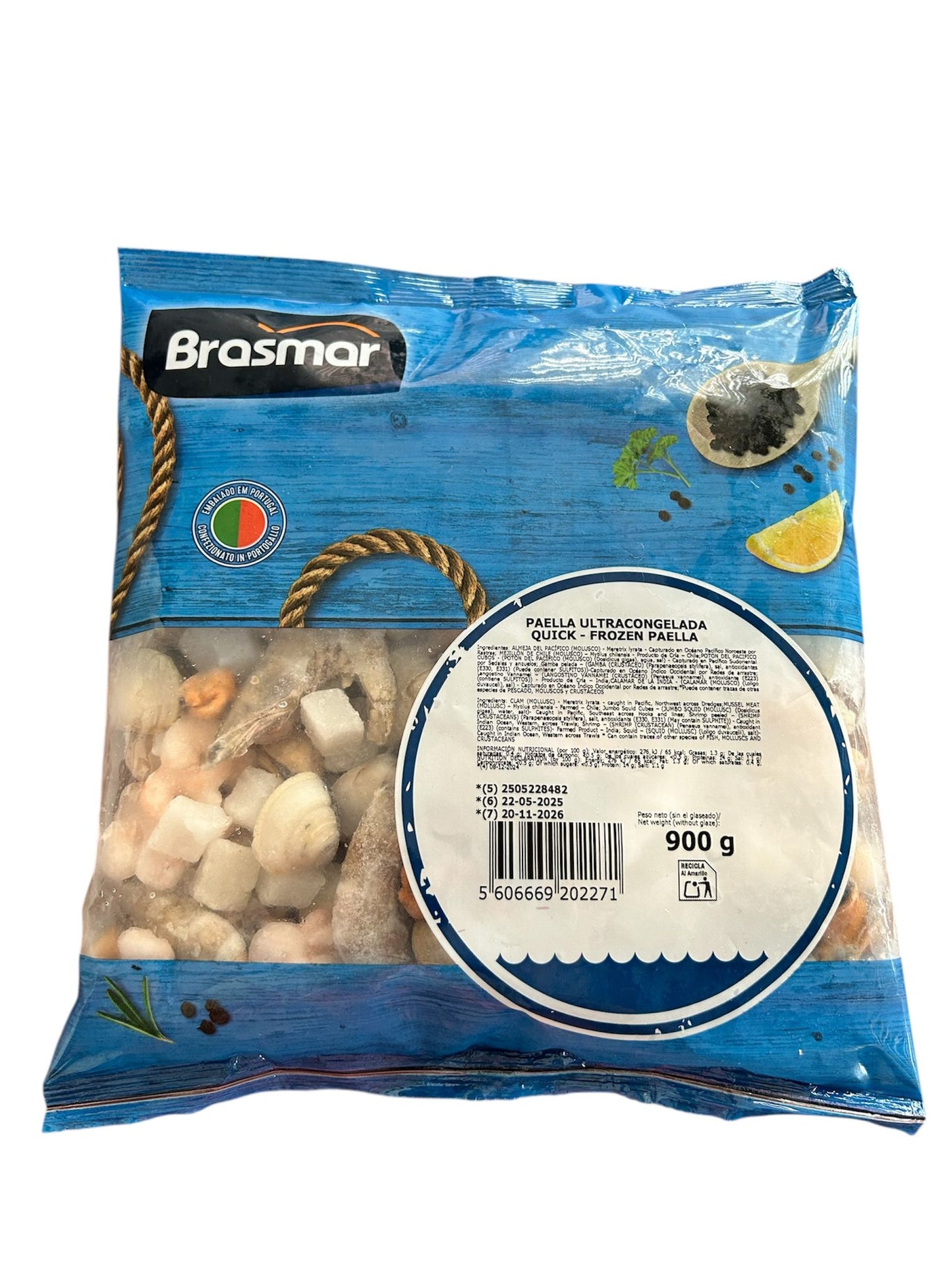 *Cocktail Fructe de Mare pentru Paella 1 kg