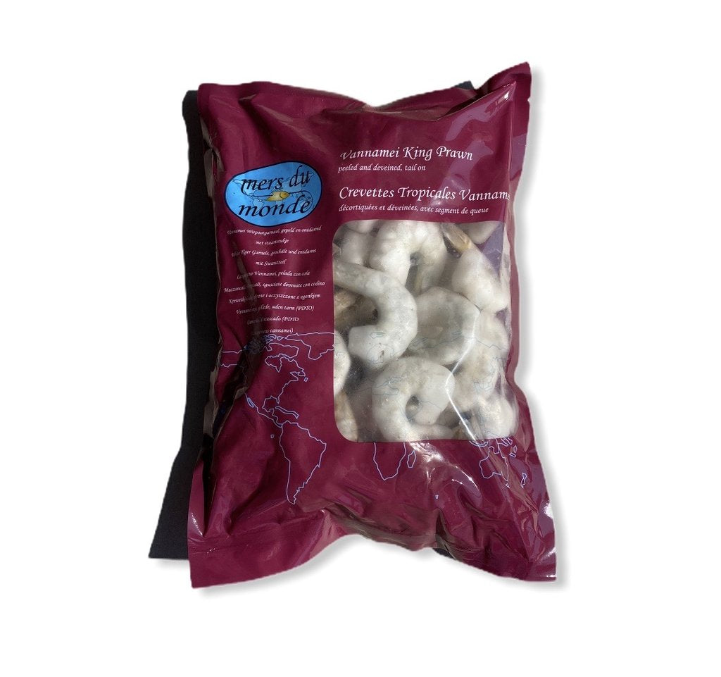 Pachet VIP Club: Somon Salbatic 600-700 1buc + Cuburi Somon 1kg + Creveti 16/20 Decorticati 1kg + Tentacule Caracatita 200gr 1 buc + Fritto Misto 500gr 1buc - Cochiliafood