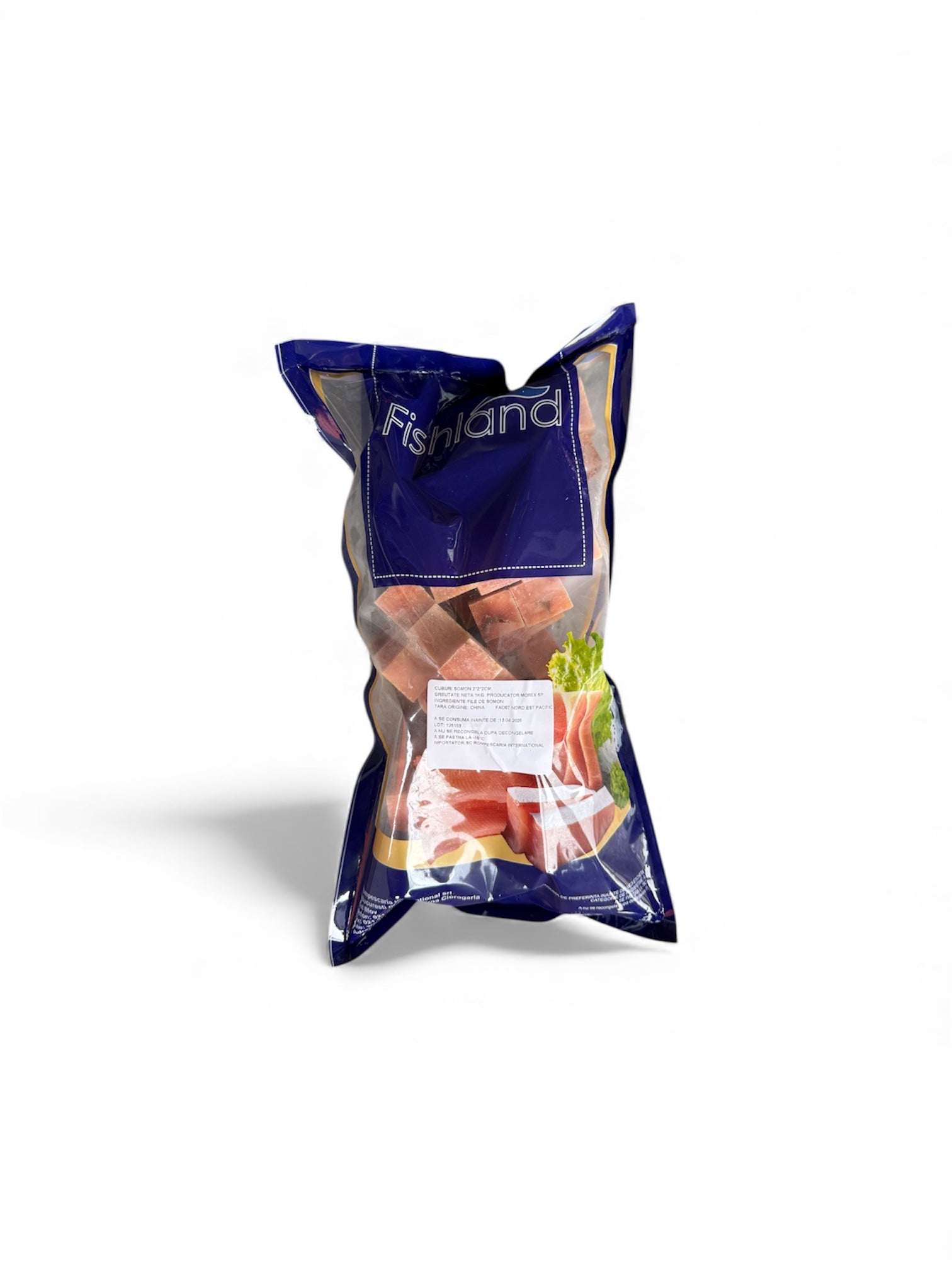 Pachet VIP Club: Somon Salbatic 600-700 1buc + Cuburi Somon 1kg + Creveti 16/20 Decorticati 1kg + Tentacule Caracatita 200gr 1 buc + Fritto Misto 500gr 1buc - Cochiliafood