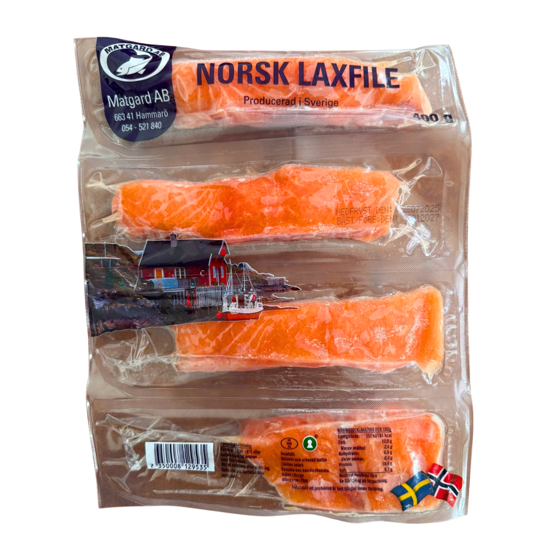 File Somon 100gr Norvegia Fara Piele -400gr