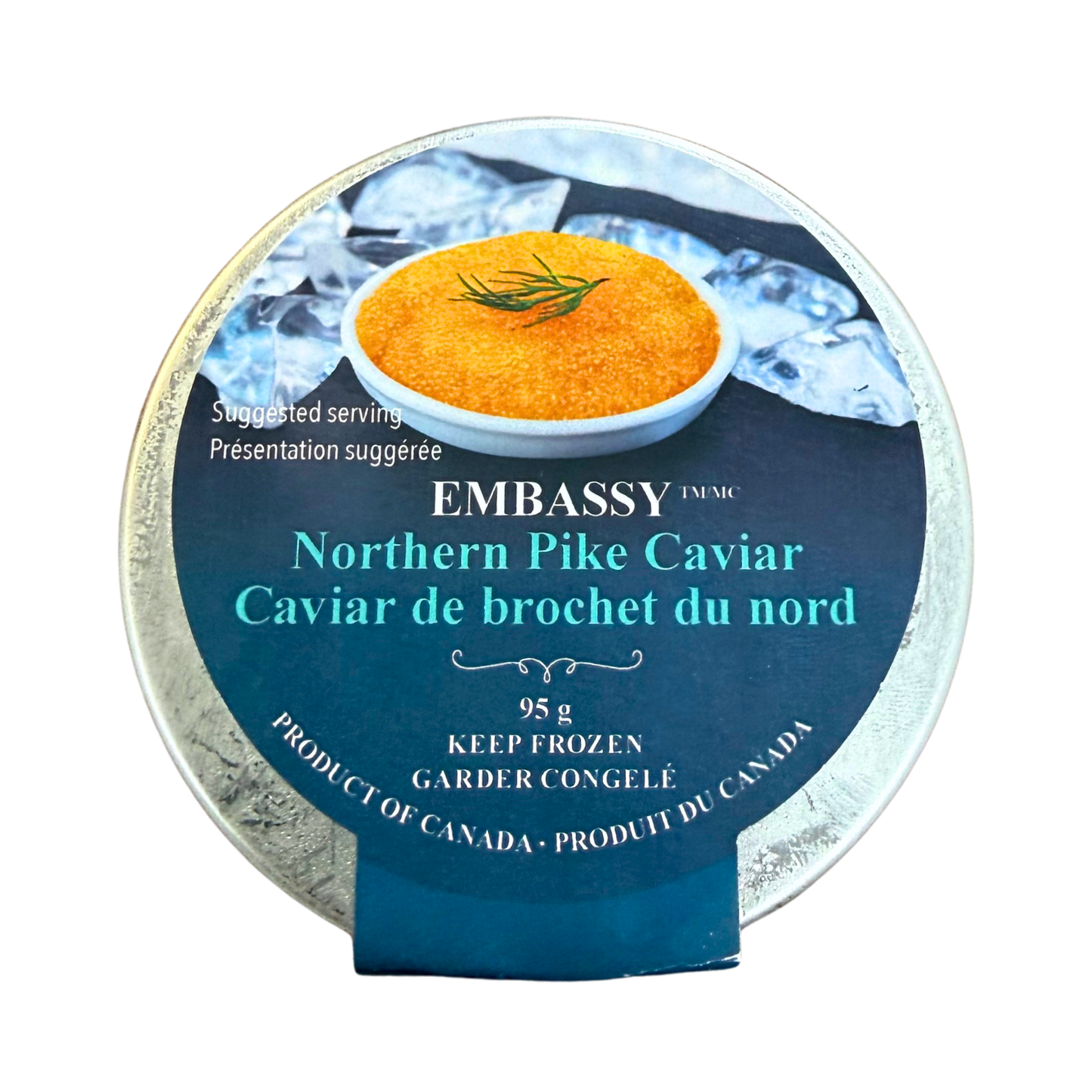 Icre Stiuca Canada 95gr (Caviar Esox Lucius)
