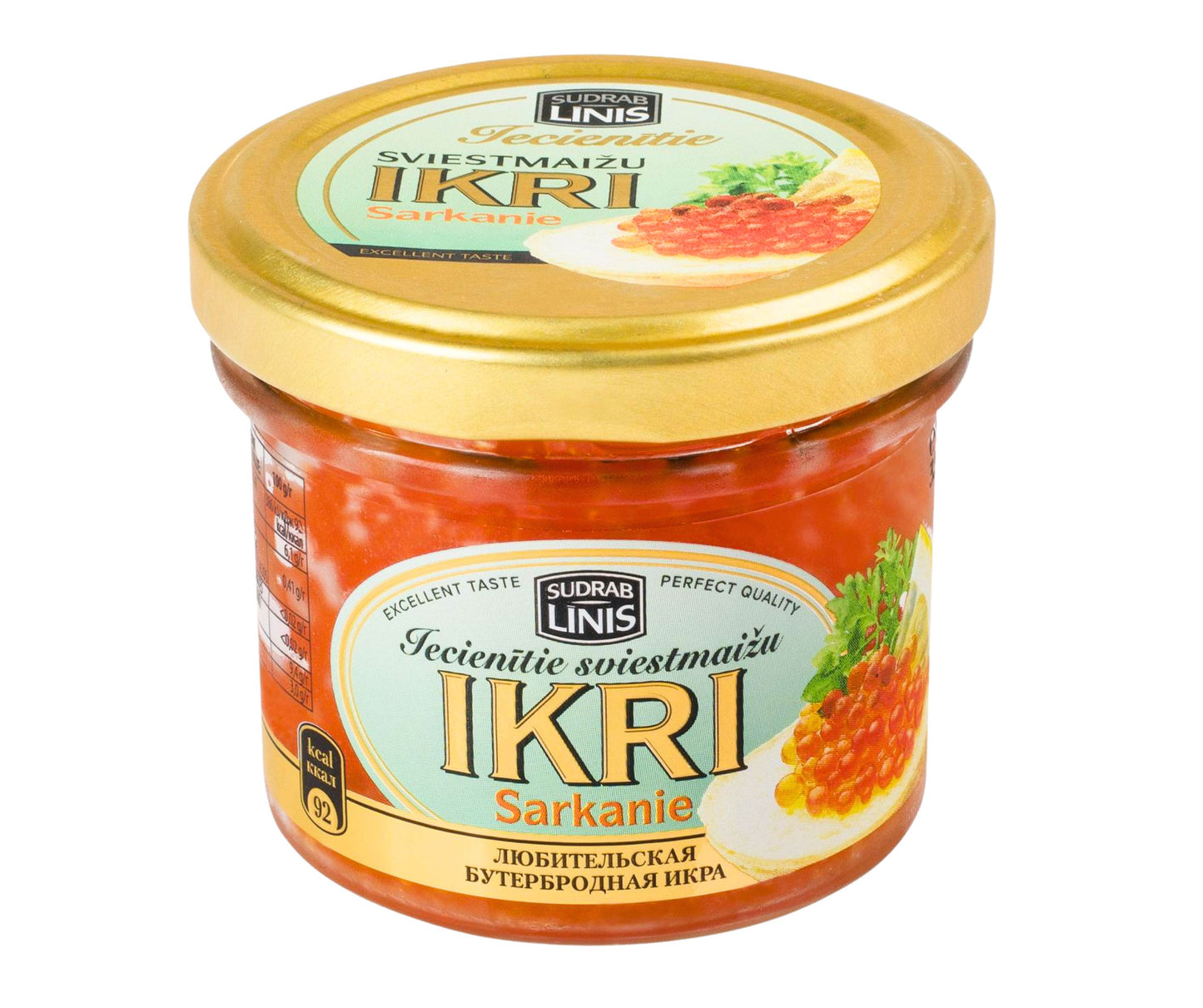 Icre Rosii Pentru Sandwich 100gr