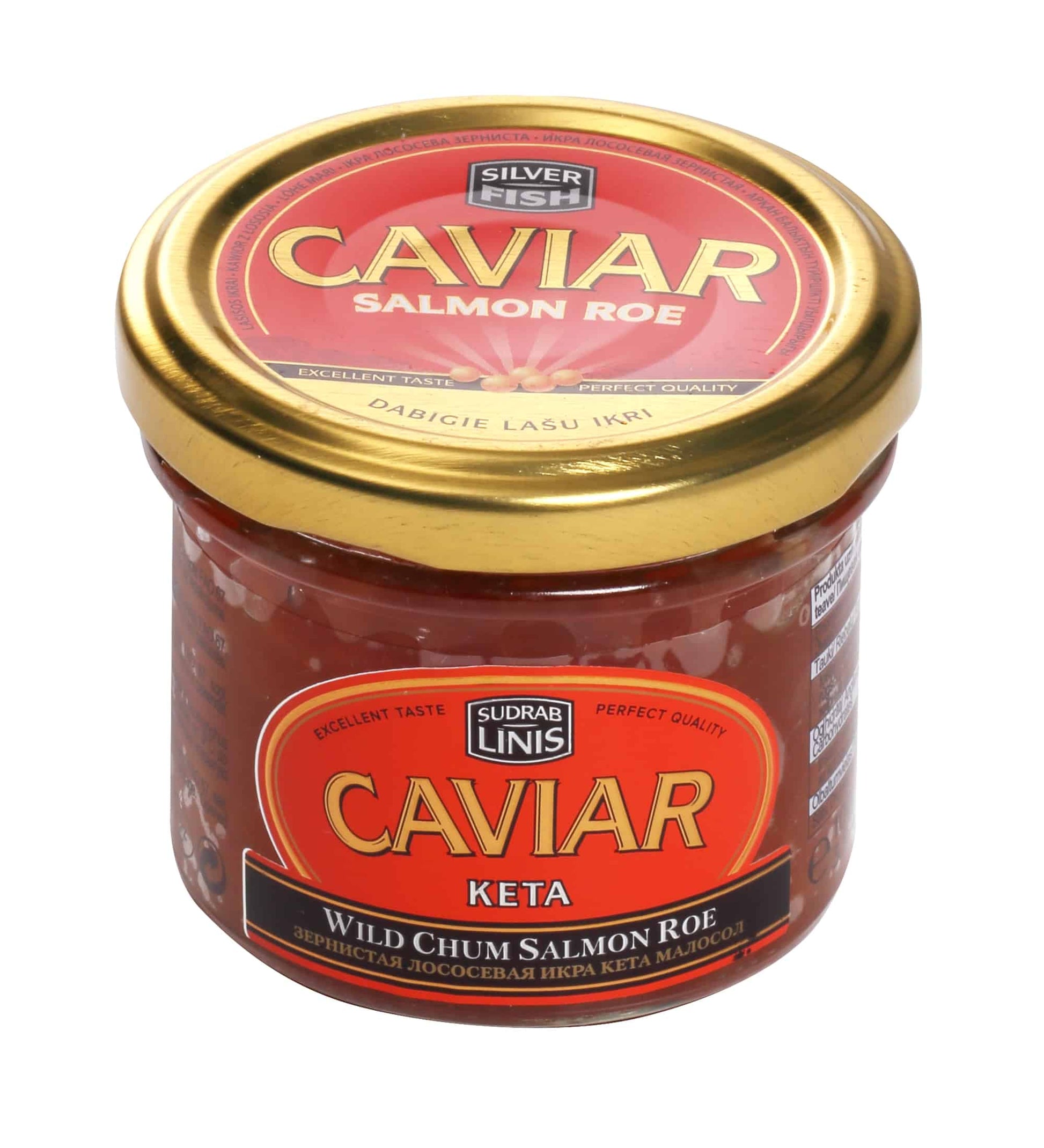 Caviar Somon Salbatic Keta 100gr - Cochilia